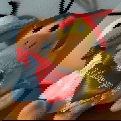 Λούτρινα παπάκια Αγίου Βαλεντίνου Ν.3 καινούργια ενωμένα