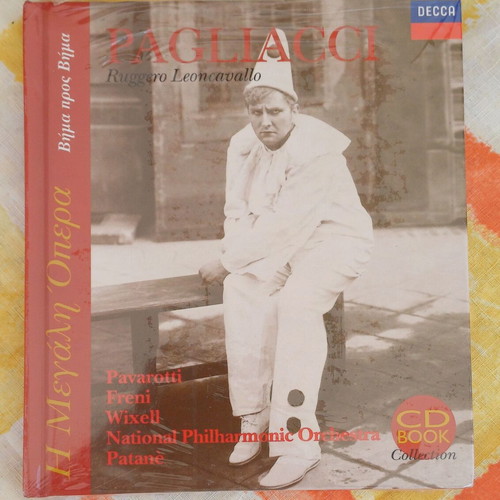 Pagliacci CD-Book by Ruggero Leoncavallo new, classical opera