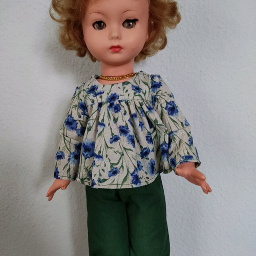 Vintage doll 40cm used
