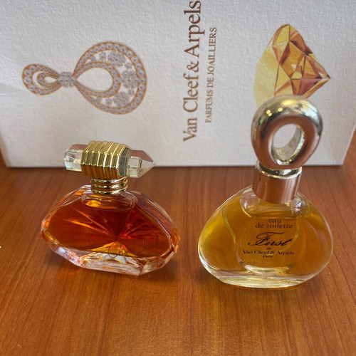 Van Cleef & Arpels vintage perfume set 2 Eau de Toilette testers 5 ml