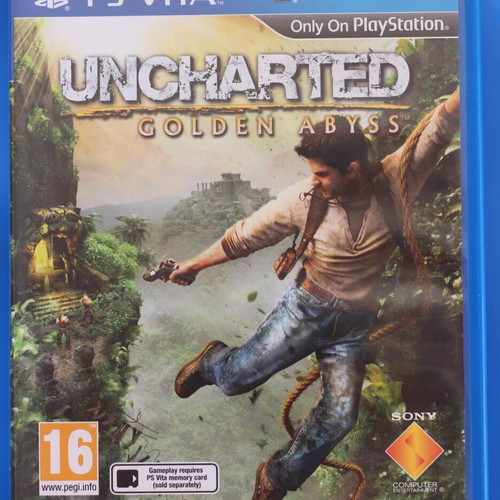 Uncharted: Golden Abyss Playstation Vita like new