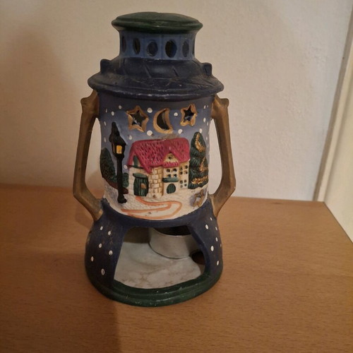 Christmas candlestick used with tealight
