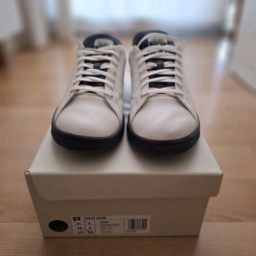 Adidas Stan Smith Yohji Yamamoto men's shoes white with black details like new