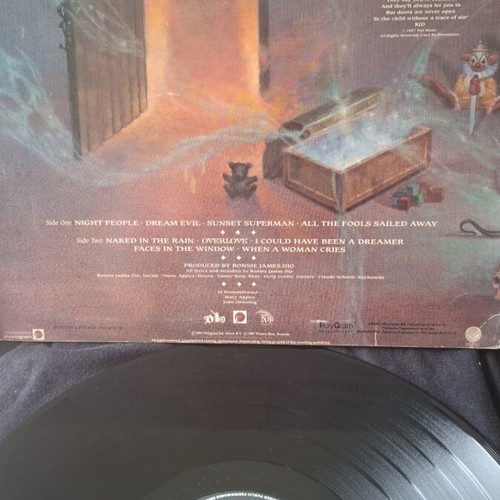 Dio Dream Evil vinyl record used in good condition