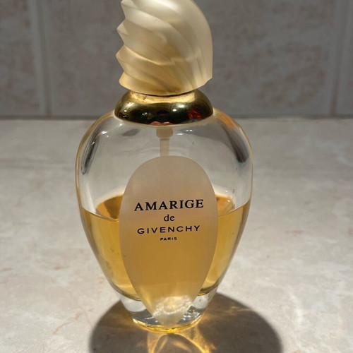 Givenchy Amarige Vintage 1991, half used regular perfume Eau de Toilette