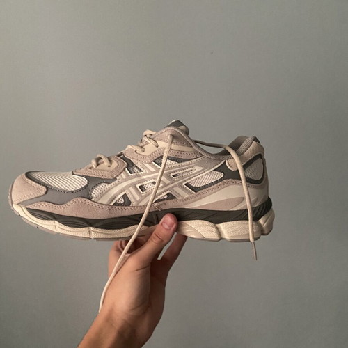 Asics Gel NYC sneakers new, oyster grey, size 44
