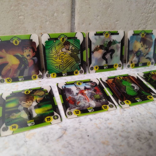 Ben ten motion-changing cards set of 10, like new
