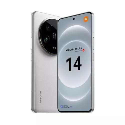 Xiaomi 14 Ultra 16-512GB white, like new, leather back