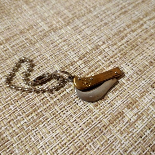 Stainless Mini Pocket Knife Keychain new