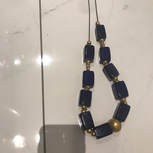 Blue decorative komboloi