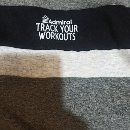 Admiral sweatshirt used, white and grey, size XXL