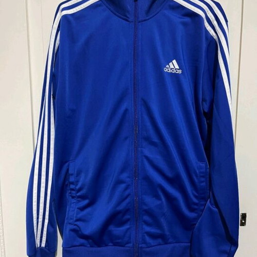 Adidas tracksuit new, medium size, blue