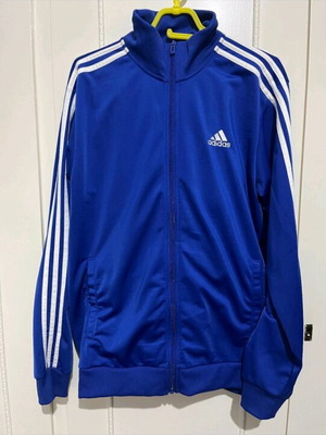 Adidas tracksuit new, medium size, blue