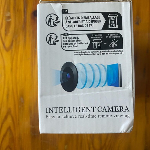 Intelligent IP camera new with SD card storage