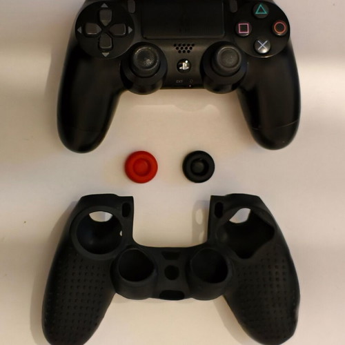 Sony PlayStation 4 Controller used with skin cover