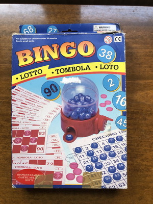 Επιτραπέζιο Bingo μεταχειρισμένο δεκαετίας 90 vintage