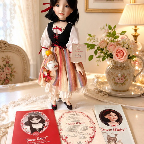 Dianna Effner Snow White porcelain doll like new
