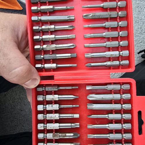 Tool bits used