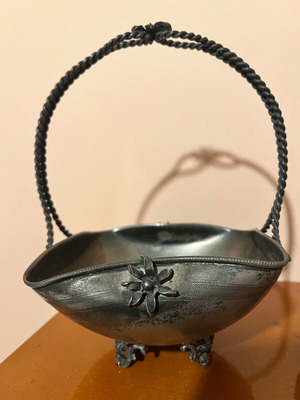 Καλαθάκι επαργυρωμένο μεταχειρισμένο