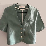 Karavan linen set dusty mint XS