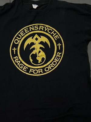 Queensryche T-shirt Anvil Rage For Order 2004 like new, size XL, black