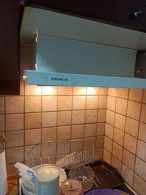 Sliding extractor hood like new