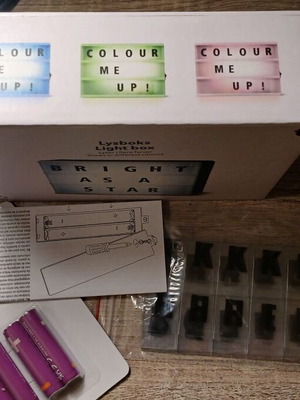 Light box new, intact in packaging