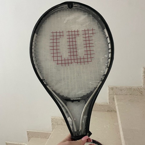 Wilson tennis rackets set of 3 used with balls
