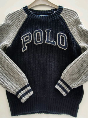 Μπλούζα Ralph Lauren γκρι σαν καινούργια, μέγεθος 104 cm