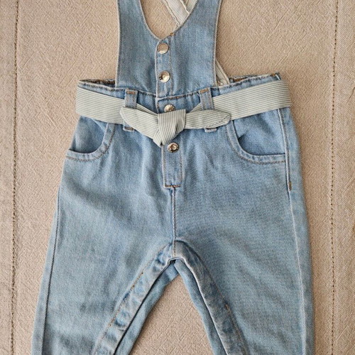 Kiabi baby denim romper 68 cm