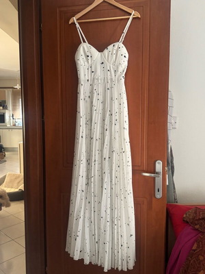 Karavan polka dot dress like new, black and white, size S
