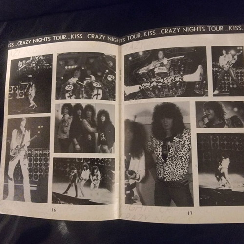 KISS Crazy fanzine used, March 1989