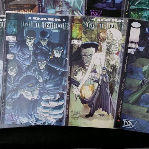 Dark Minds Complete First Series (#1-#8+#1/2) like new