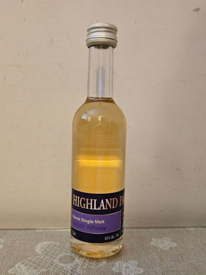 Highland Park 15yo whisky miniature new, Alchemist