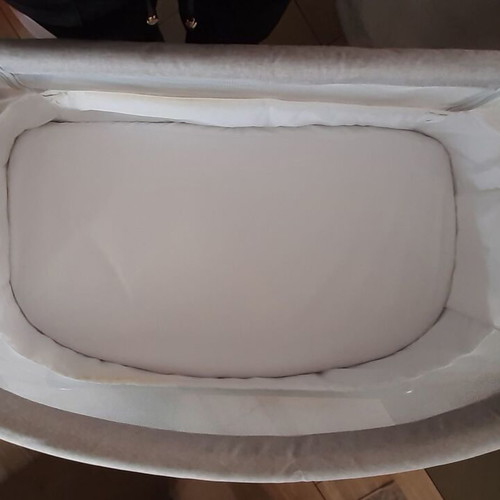 Kinderkraft Baby Cot like new with side opening and extra Motherbaby mattress