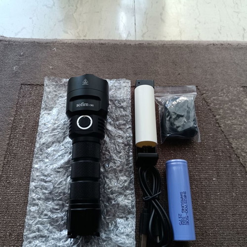 Sofirn SST40 LED flashlight new, tactical, 2000 lumens