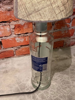 Φωτιστικό γραφείου από μπουκάλι βότκας Smirnoff ice καινούργιο