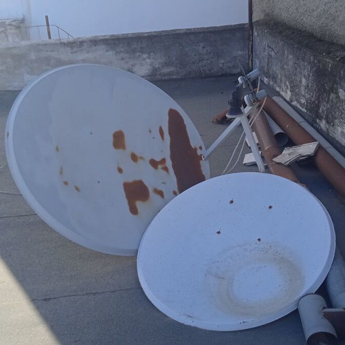 Satellite antenna large used dish