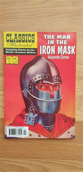  CLASSICS ILLUSTRATED JUNIOR : THE MAN IN THE IRON MASK