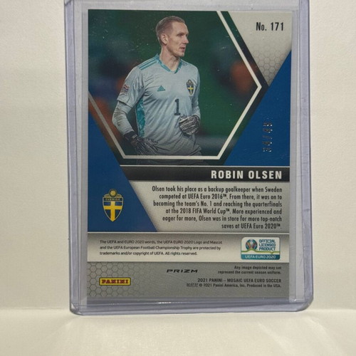 Panini Mosaic UEFA EURO 2021 Robin Olsen Purple Circles #171 card new