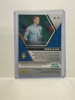 Panini Mosaic UEFA EURO 2021 Robin Olsen Purple Circles #171 card new