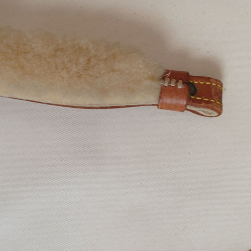 Leather rifle sling used, 86 cm