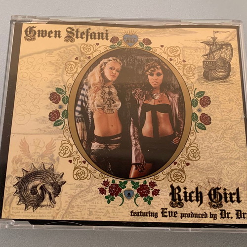 Gwen Stefani Rich Girl 4-trk CD single used, pop