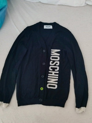 Moschino kids cardigan like new, blue, size 116 cm