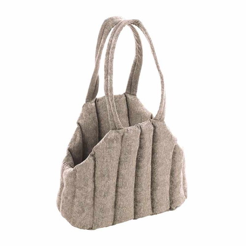 Flamingo Gilian Dog Carrier Bag Light Grey 43x23x35cm New