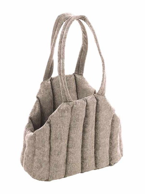 Flamingo Gilian Dog Carrier Bag Light Grey 43x23x35cm New