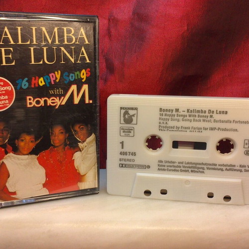 Boney M Kalimba De Luna cassette used, pop