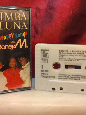 Boney M Kalimba De Luna cassette used, pop