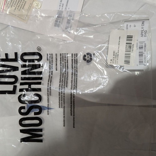 Love Moschino Shirt new, white, size M