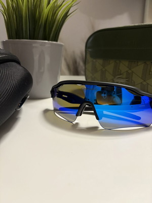 Oakley Prizm sunglasses, black and blue